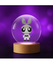 Kryształowa Kulka 3D Atomówki Bunny