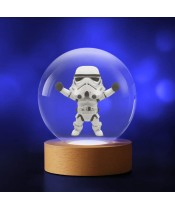 Kryształowa Kulka 3D Star Wars Gwiezdne Wojny Szturmowiec