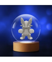 Kryształowa Kulka 3D Pokemon Salamance