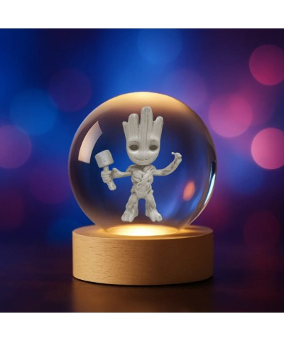 3D-Kristallkugel Guardians...