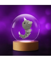 Kryształowa Kulka 3D Pokemon Weedle