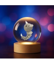 Kryształowa Kulka 3D Pokemon Weedle