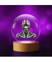 Crystal Ball 3D IA Künstliche Intelligenz KI