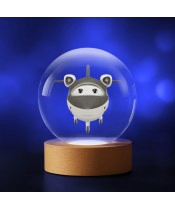 3D Crystal Ball Airplane for Kids Plane