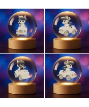 My Little Pony 3D-Kristallkugel Pferd im Auto