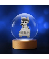 My Little Pony 3D Crystal Ball Horse in Car