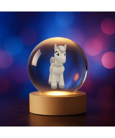 Crystal Ball 3D Horse Pony
