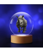 Crystal Ball 3D Horse Pony
