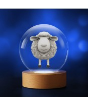 3D Crystal Ball Sheep