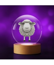 3D Crystal Ball Sheep