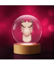 3D Kristallkugel Chinesischer Drache