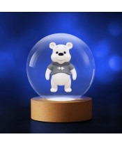 3D Winnie Puuh Kristallkugel