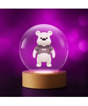 3D Winnie Puuh Kristallkugel