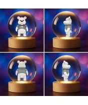 3D Winnie Puuh Kristallkugel