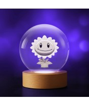 3D Crystal Ball Sun Flower Sunflower