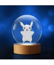 Pokemon Pikachu 3D-Kristallkugel