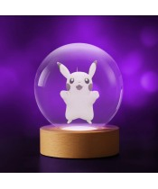 Pokemon Pikachu 3D-Kristallkugel