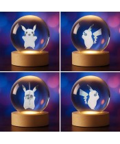 Pokemon Pikachu 3D Crystal Ball