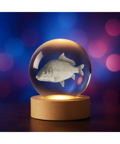 Kryształowa Kulka 3D Ryba Karp
