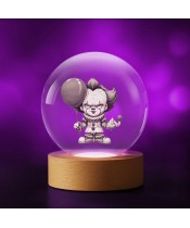 3D Crystal Ball Pennywise the Clown