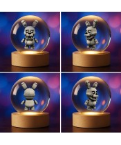 Kristallkugel 3D Fnaf Nightmare Bonnie