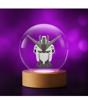 Kristallkugel 3D Gundam