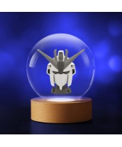 Kristallkugel 3D Gundam