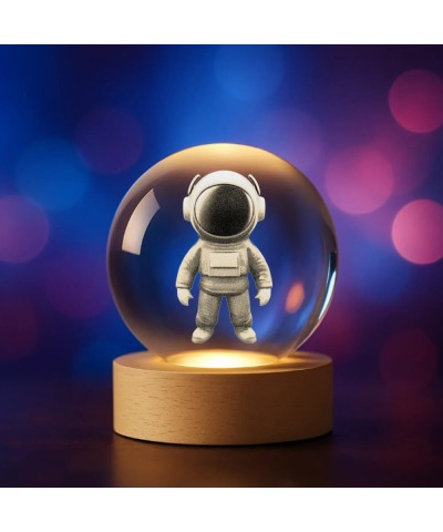 3D Kristallkugel Astronaut...