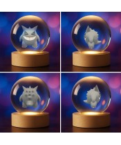 Kryształowa Kulka 3D Pokemon Gengar