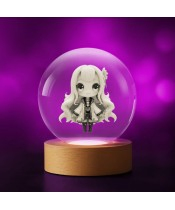 Crystal Ball 3D Chibi Emilia Re:Zero