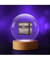 Kristallkugel 3D Minecraft Truhe