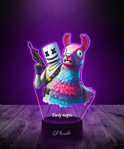 Fortnite Marshmello Lama...