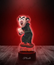 3D LED Lamp with UV Print Smurfs Gargamel