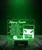 3D Plexido LED Lamp Gift for the Witness Wedding Witness