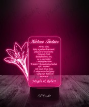 3D Plexido LED Lampe Geschenk für Eltern des jungen Paares Hochzeit Brautpaar