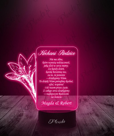 3D Plexido LED Lamp Gift...