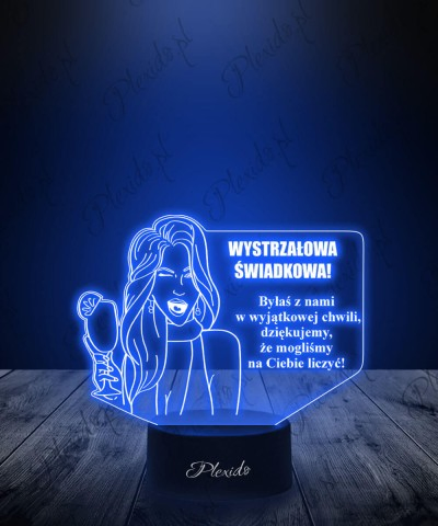 Lampka LED 3D Plexido...