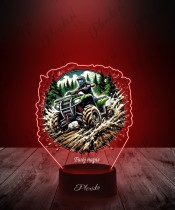 3D UV Printed LED Lamp Quad Off-road Survival