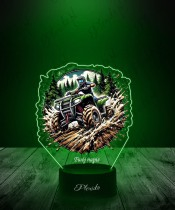 Lampka LED 3D z Nadrukiem UV Quad Jazda Terenowa Survival