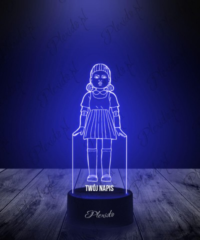 Lampka LED 3D Plexido Squid...
