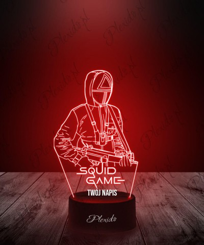 Lampka LED 3D Plexido Squid...