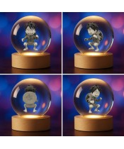 One Piece Ruffy 3D-Kristallkugel