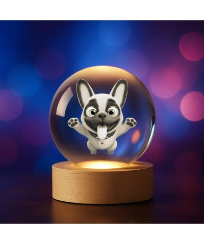 Crystal Ball 3D Dog French...