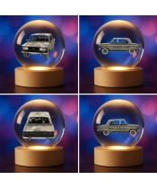 Kristallkugel 3D-Auto PRL Fiat 125