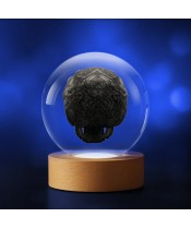 3D Crystal Ball Skull Ghost Rider