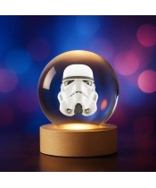 3D Star Wars Crystal Ball Stormtrooper