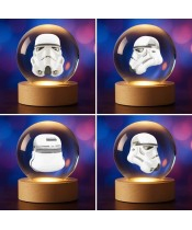 3D Star Wars Crystal Ball Stormtrooper