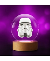 3D Star Wars Kristallkugel Stormtrooper