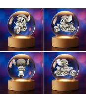 3D Crystal Ball Lilo and Stitch Motor