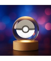 Pokemon Pokeball 3D Kristallkugel